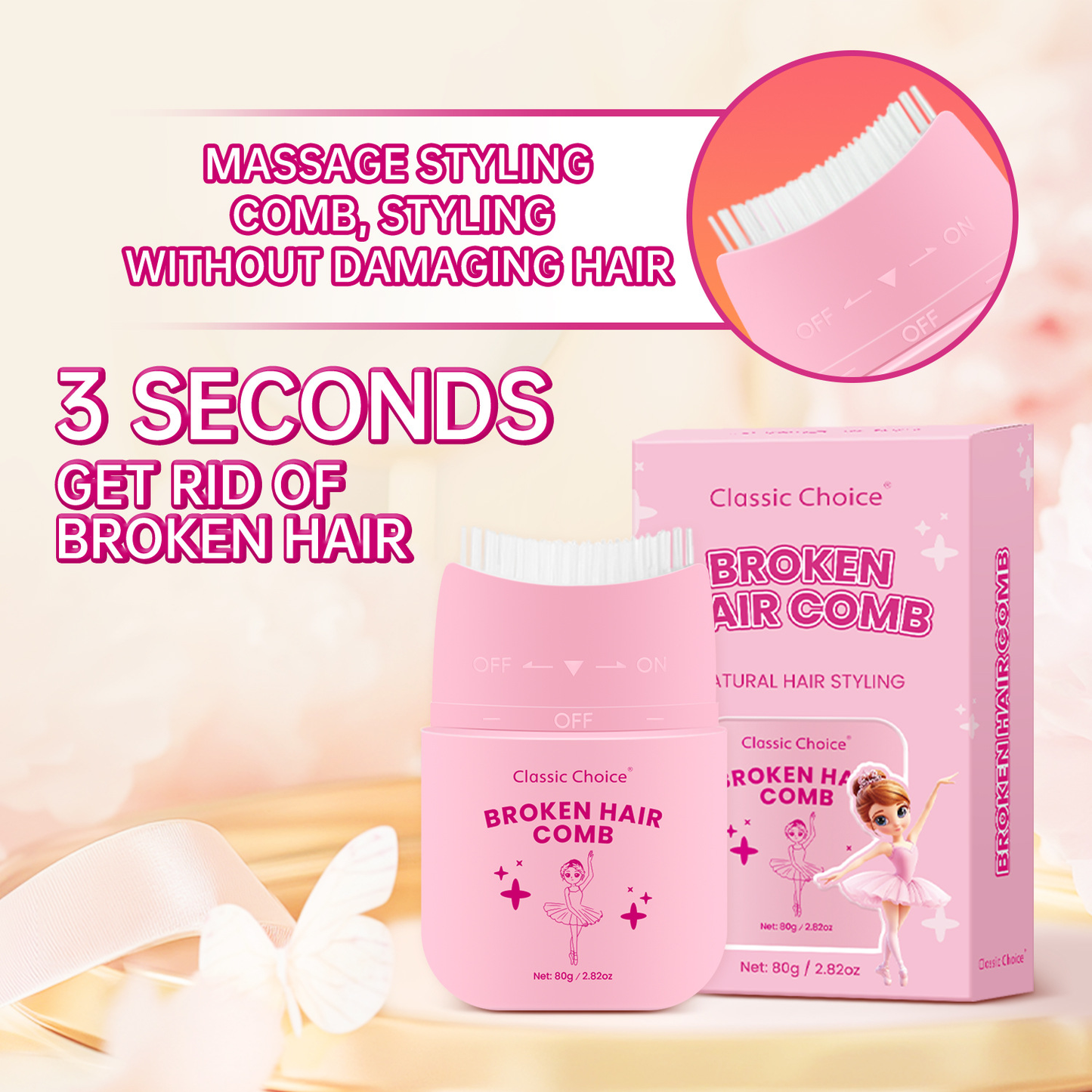 Hair styling cream and gel are not greasy