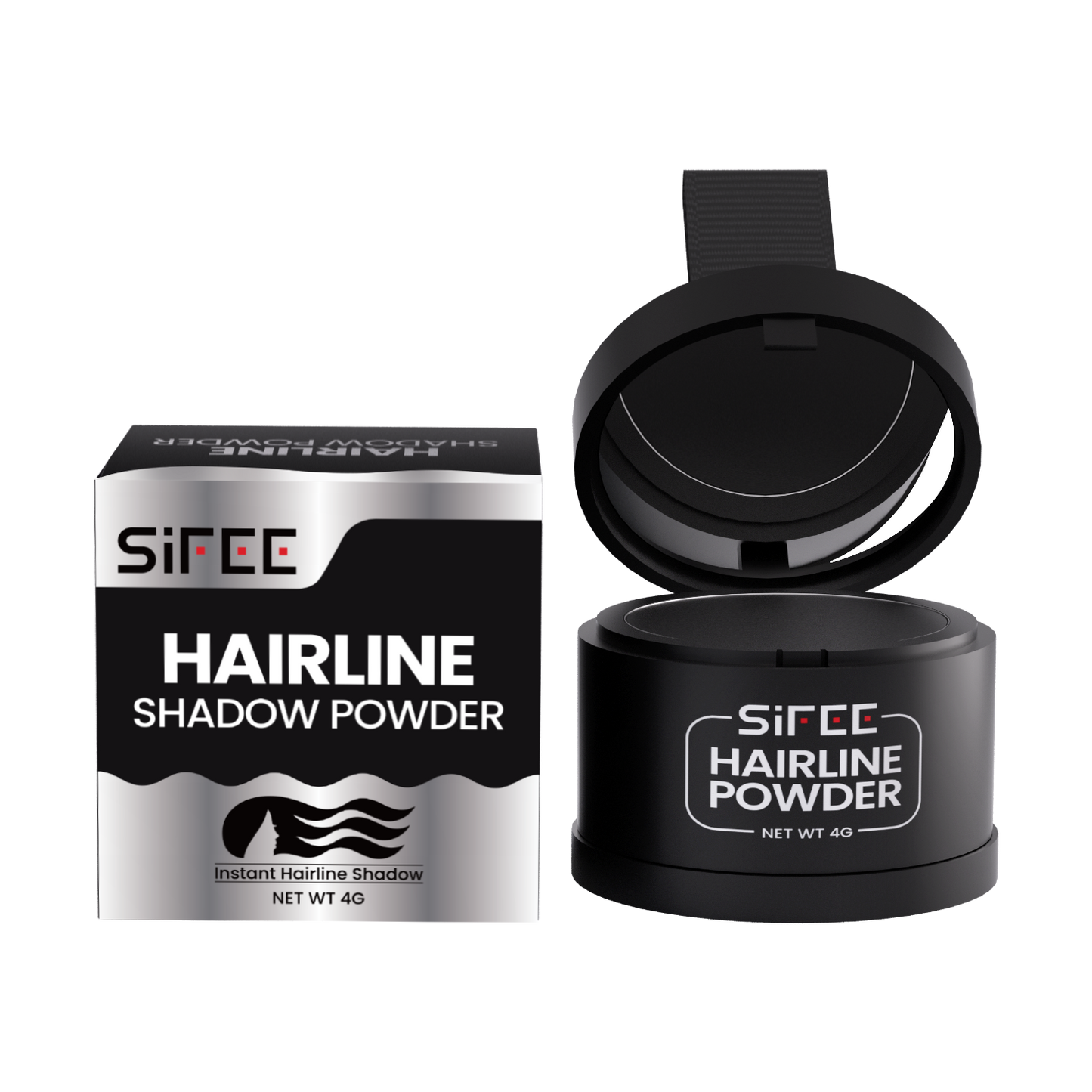Waterproof and non shedding hairline powder